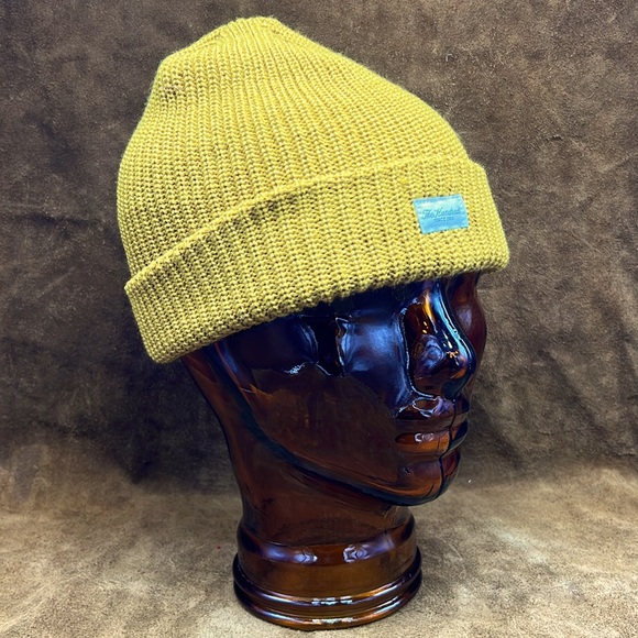 The Hundreds Mustard Yellow Knit Bennie Hat - Picture 6 of 12